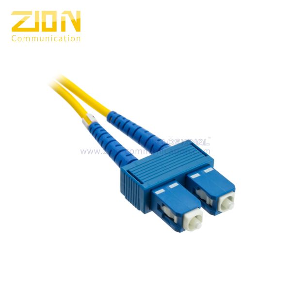 Quality SC to SC Duplex Fiber Optic Patch Cord 9 / 125 μm Singlemode for Terminal Box for sale