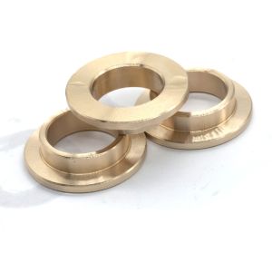 Buy cheap Flanged Aluminum Bronze Bushings | Custom CNC Machined Bronze Bearing Sleeves from wholesalers