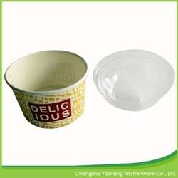 Buy cheap Customized Disposable Ice Cream Paper Bowl Biodegradable Single wall from wholesalers