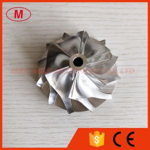 Buy cheap RHC6 6+6 blades 51.19/70.00mm aluminum 2618/milling/billet compressor wheel for Hummer from wholesalers