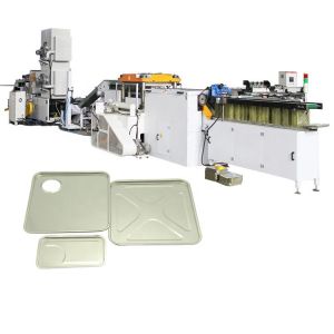 1-5L Rectangular can production line for oil can & thinner can making