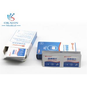 Buy cheap Cleaning Hands Medical Grade Cleaning Pads 75% Alcohol Featuring With Free product