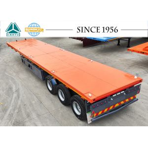 Buy cheap FLAT DECK TRAILER Flatbed Carrier semi Trailer 40Ft Flatbed Semi Trailer from wholesalers