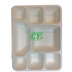 Biodegradable Sugarcane Bagasse Clamshell Lunch Box Machine Virgin Pulp Wood