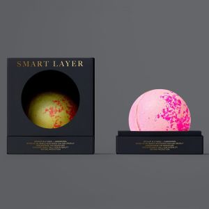 Buy cheap Custom Luxury Lid And Base Bath Bomb Gift Packaging Box With Window from wholesalers
