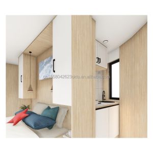 Buy cheap Customized Color Galvanized Steel Square Tubes Main Structure Prefabricated Wooden Round House Garden Hotel Wooden House from wholesalers