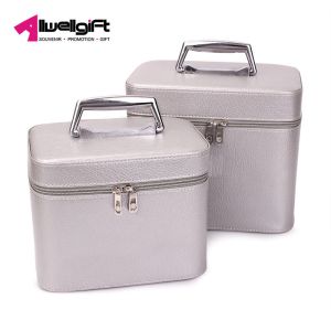 Buy cheap Portable Lady Large Capacity Makeup Bag PU Material Antibacterial from wholesalers