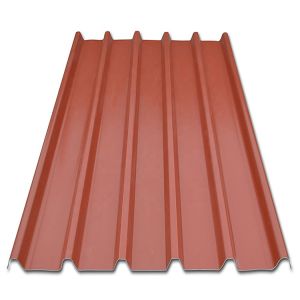 Buy cheap UPVC Spanish Roof Sheet 1.5mm-2.8mm Thickness 1130mm Width from wholesalers