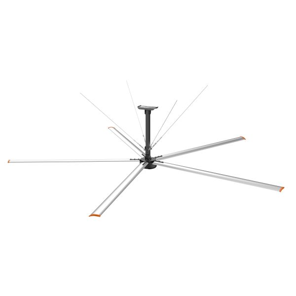 Buy cheap 2HP Large Dimensions Pmsm Ceiling Fans Warehouse HVLS Fan 220V from wholesalers