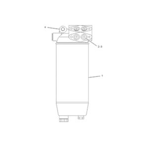 Buy cheap 1335673 133-5673 Fuel Water Separators Filter For 330C 345B from wholesalers