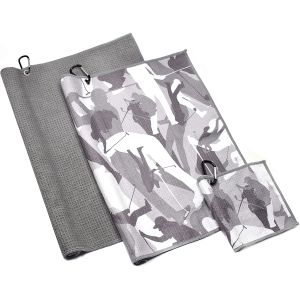 Buy cheap Easy To Clean Microfiber Soft Golf Towel Lightweight from wholesalers