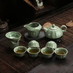 Buy cheap Mid-range Ge Yao Tea Set from wholesalers