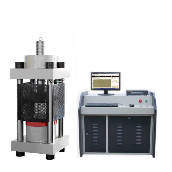 YES-2000 1000kn 3000kn Digital Concrete Compressive Compression Testing Machine