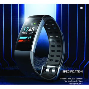 Buy cheap PPG ECG Replaceable Straps Smart Fitness Band from wholesalers