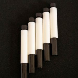 Easy Use 4ml Black Eyeliner Pencil Different Styles Oem With Fiber Tip