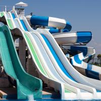 Buy cheap Adults Water Park Water Slide Customized Big Water Slides Eco Friendly product