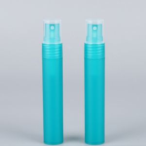 Buy cheap Blue Polypropylene Pen Perfume Spray Bottle 10ml Prevent Liquid Leakage from wholesalers