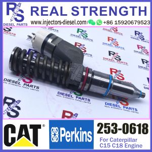 Buy cheap Diesel Engine Fuel Injector 370-0750 253-0616 253-0618 10R-3264 10R-3265 10R-2772 for Caterpillar C15 C18 engine from wholesalers