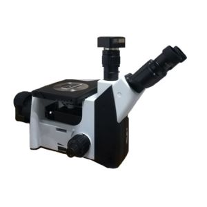 Buy cheap 50X-1000X Inverted Optical Microscope Metallurgical WF PL10X Trinocular product