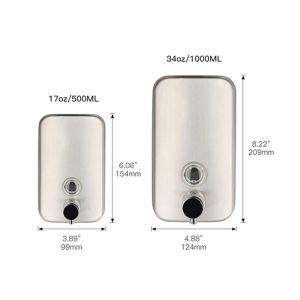 Buy cheap 1000ml Manual Liquid Soap Dispenser from wholesalers