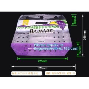 Buy cheap Fruit packaging moistureproof custom slider lock zipper bag, Transparent PVC product