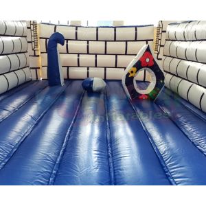 Buy cheap ODM Plato Inflatable Bounce Houses Digitial Printing Logo from wholesalers