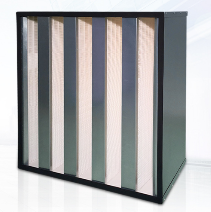 Buy cheap Mini-Pleated HEPA Filter with H13 - U15 Efficiency for ≥ 0.3um Particles in 1175 x 575 x 69 mm Size from wholesalers