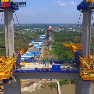 Buy cheap High Rise Steel Truss Bridge Modular Steel Structure Earthquake Resistant from wholesalers