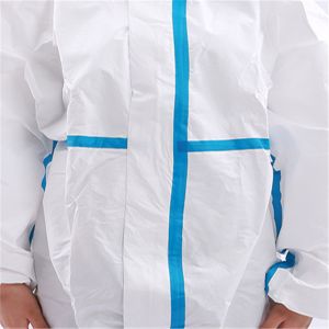 Buy cheap White 60gsm 165cm Disposable Protective Coveralls from wholesalers