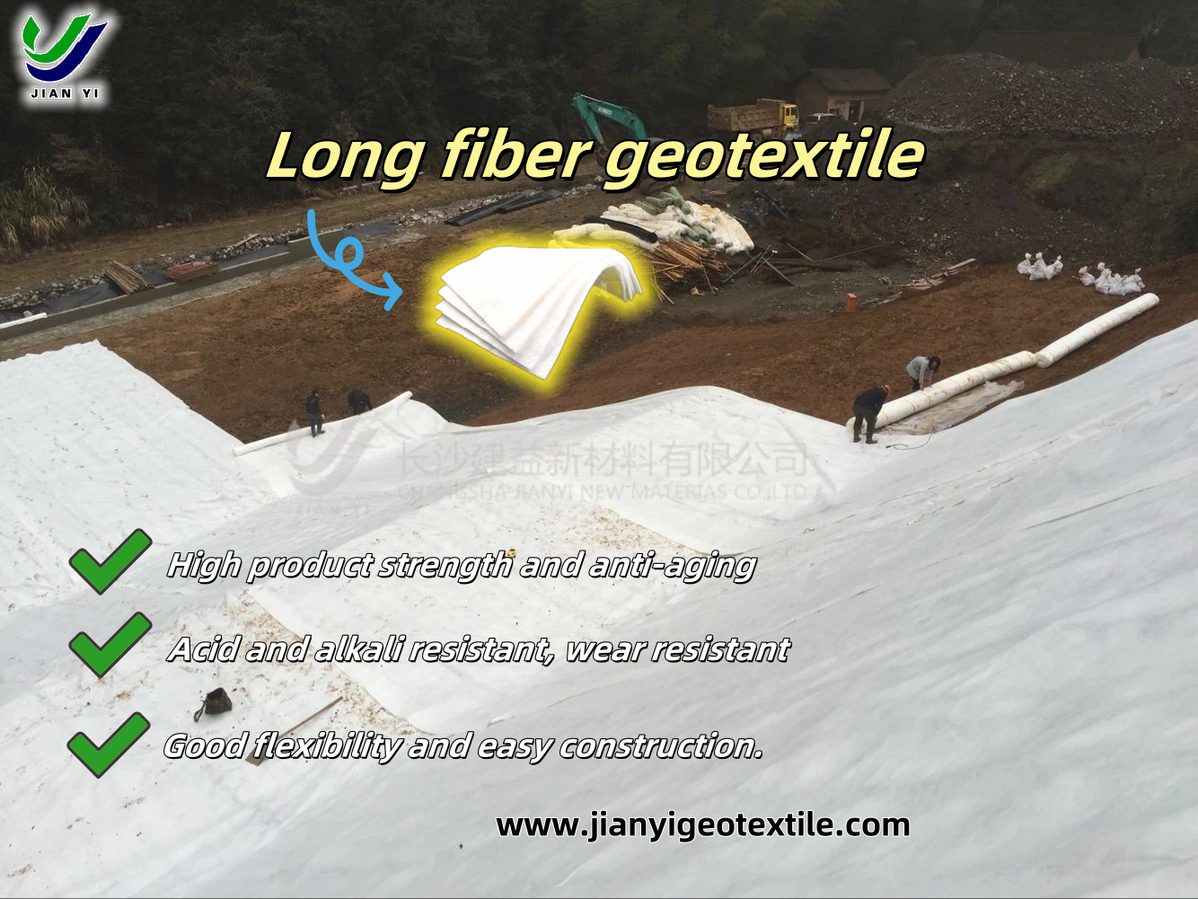 Buy cheap Protection of Geomembrane Long Fiber Geotextile Featuring 70 Percent UV Resistance and Ultimate Strength for Reinforcement Demanding Terrains from wholesalers