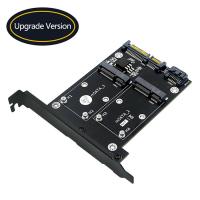 Buy cheap Dual MSATA SSD To Dual SATA3 Converter With Full Height Profile Bracket product