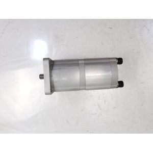 Buy cheap 16.3+16.3-15T-L Hydraulic Gear Pump Iron and Aluminum alloy materials Range for Construction Machinery Factory Supply Hydraulic Spare Parts from wholesalers