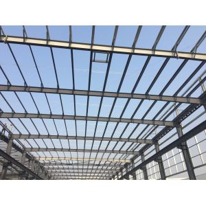 Fireproof Coating Light Gauge Steel Frame Construction Prefabricated Skylight