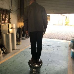 Buy cheap Produce LC-BEST 75mm to LC-BEST 1500mm stainless steel No power roof turbine ventilation for factory, accept customzied from wholesalers