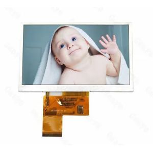 Buy cheap 5 Inch TFT LCD Display Screen TN Transmissive 800x480 Resolution 40PIN Parallel RGB 24 Bit product
