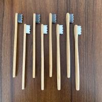 Buy cheap 100% Organic Soft Bristle Bamboo Toothbrush Flat Handle Eco Daily Use product