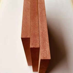 Buy cheap Nontoxic Durable MDF Veneer Panels , Moistureproof MDF Fiber Board from wholesalers