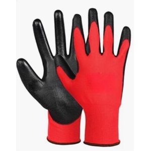 Buy cheap Anti Static Safety Seamless Gloves Soft Dust Proof Gloves EN388 product