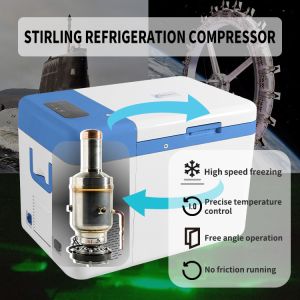 Buy cheap Stirling Cooling Technology -60C Portable Freezer for Single-Temperature Lab Storage from wholesalers