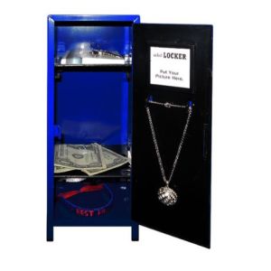 Buy cheap Blue Mini Heavy Duty Metal Locker Kids Storage Cabinets With Locks & Key from wholesalers