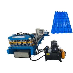 Polymer Composite Materials Roofing Glazed Tile Machine For Extreme Weather