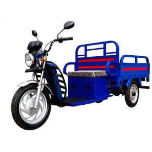 Buy cheap 10-15° Grade Ability Electric Cargo Tricycle with 450-10 Vaccum Tyre and Front Axle Composite Damping from wholesalers