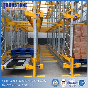 Battery Powered Warehouse Radio Shuttle Pallet Racking System With Significant