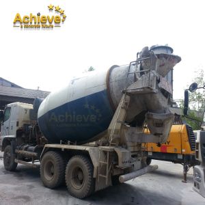 HINO Chassis Used ZOOMLION Concrete Pump 10JBG-R Concrete Truck Mixer