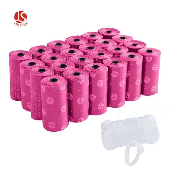 Quality 100% Biodegradable Products for Dogs  Pet Disposable Doggie Waste Poop Bag with Holder for sale