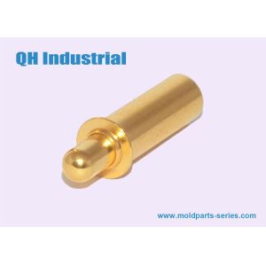 Buy cheap LED Terminal PCB Spring Loaded Contact Pin, 1A 2A 3A 4A 0,25μm 0.51μm Gold Plated Test Pin,Spring Pin from wholesalers