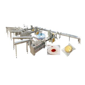 Cream Sandwich Biscuit Packing Machine Sandwich Packaging Machine
