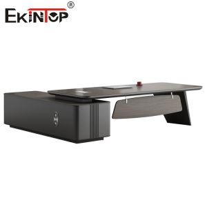 Buy cheap L Shape Modern Style Desk Extension Table MDF Painting Wooden Office Desk from wholesalers