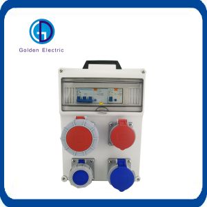 Buy cheap Portable Combination Distribution Box with Industrial Socket Customized and Waterproof from wholesalers
