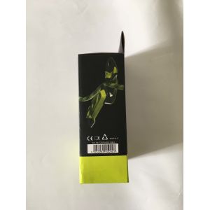 Wholesale customized kraft flat pack paper box with autolock bottom design